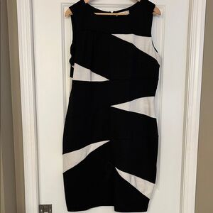 Ricki's Monochrome Striped Mini Dress